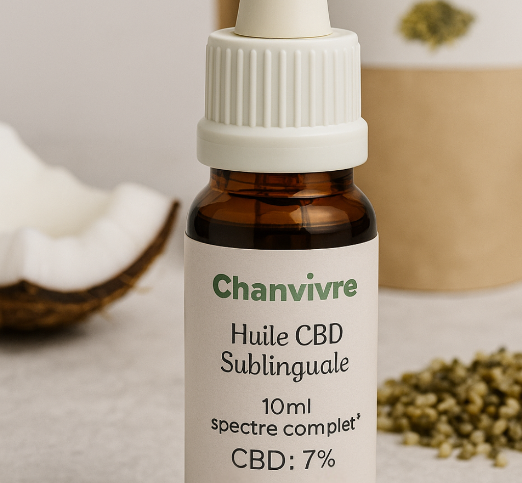 huile chanvre, huile CBD, macérât, huile sublinguale, spectre complet, full spectrum, huile chanvre full spectrum